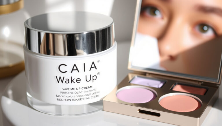CAIA Wake Me Up Cream – Fargekorrektor for lyse, våkne øyne